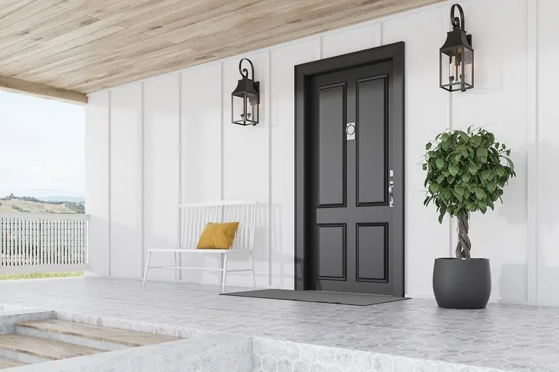 Porte in alluminio — costruzione leggera