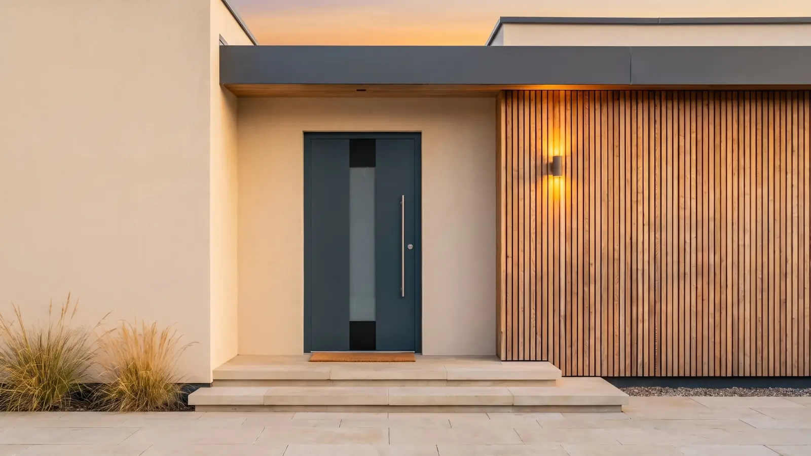 Porte d’ingresso in alluminio BUDVAR — eleganza, sicurezza e durata