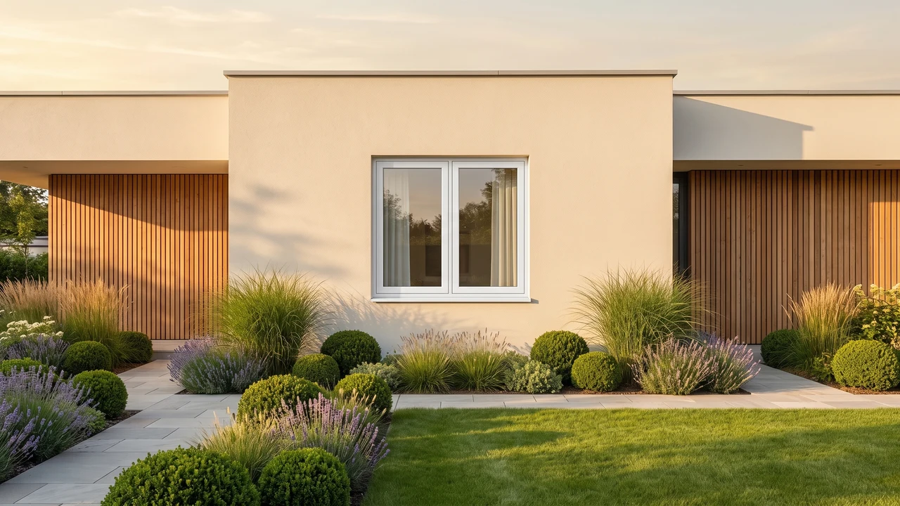 Casa con finestre MB-79N BUDVAR — vista esterna